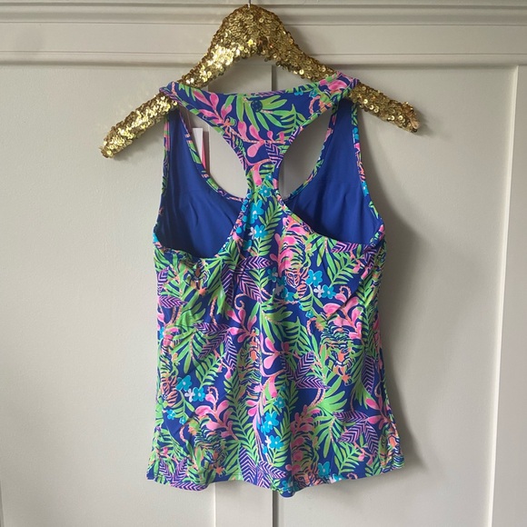 Lilly Pulitzer Luxletic Racerback Tank NWT - Picture 2 of 5